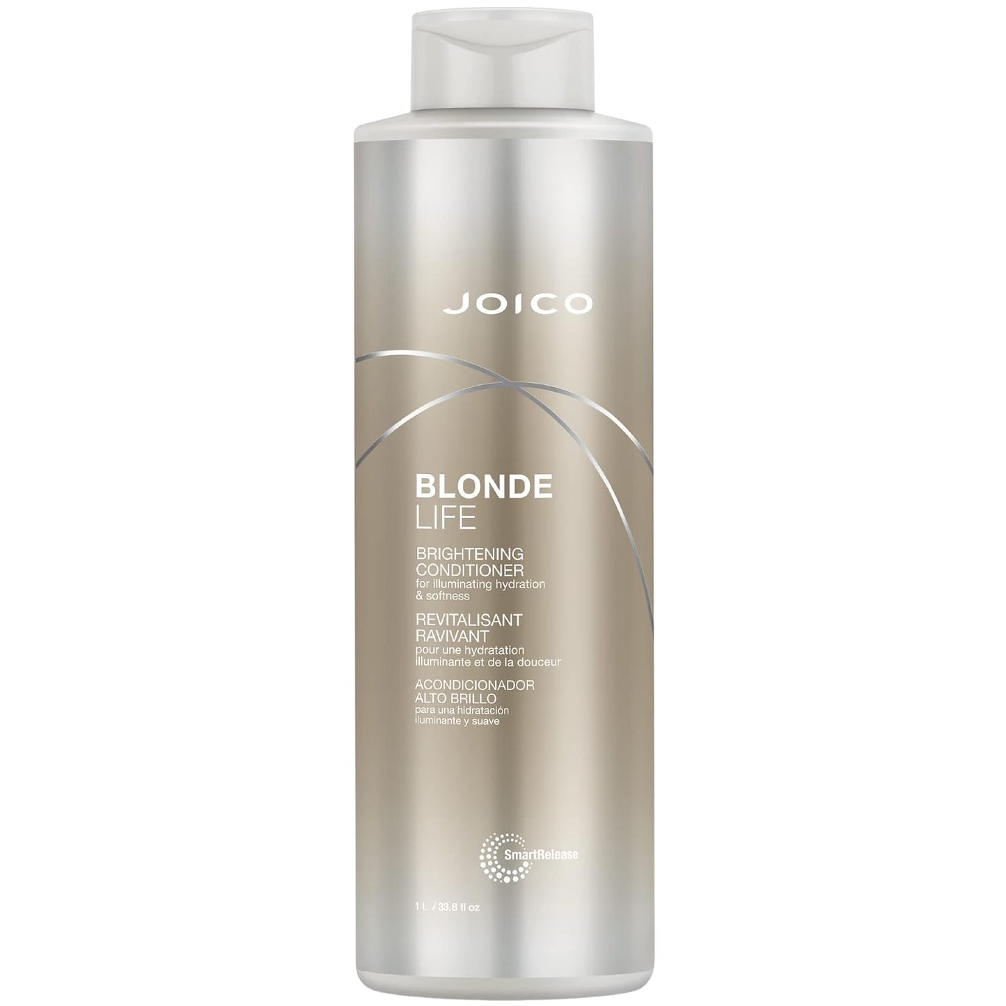 Joico Blonde Life Brightening Conditioner - Illuminate Blonde Hair Hydration & Softness | Sulfate-Free, With Monoi & Tamanu Oil