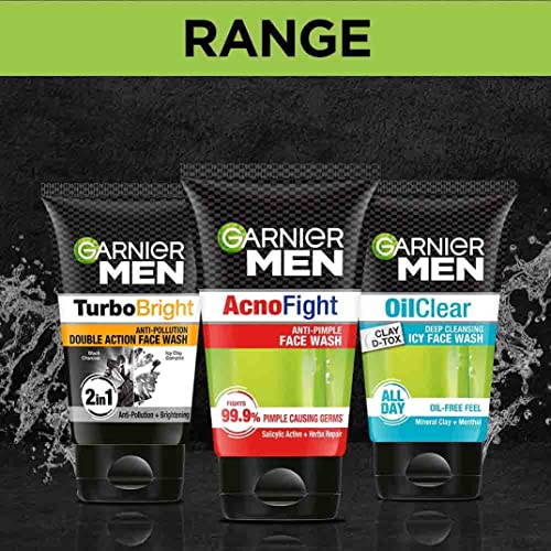 Garnier Men Acno Fight Anti-Pimple Facewash - 50g