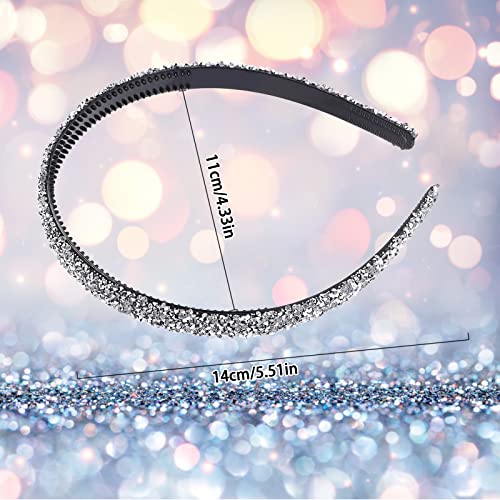Rhinestone Headband for Women - Sparkling Bridal Hairband