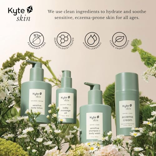 KYTE BABY Solid Body Wash Bar - Hypoallergenic, Moisturizing Cleanser for Sensitive Skin