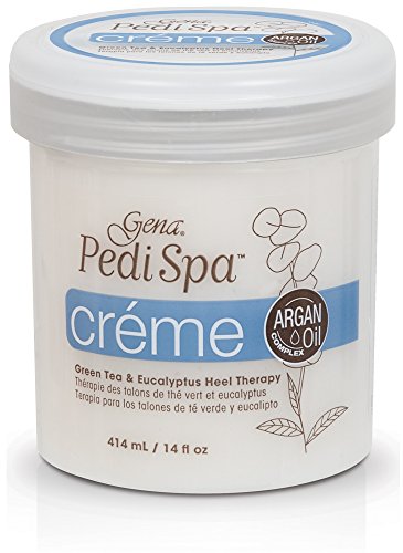 Gena Pedicure Foot Spa Moisturizing Foot Cream for Cracked Heels 14oz - Intensive Hydration & Spa-Feel
