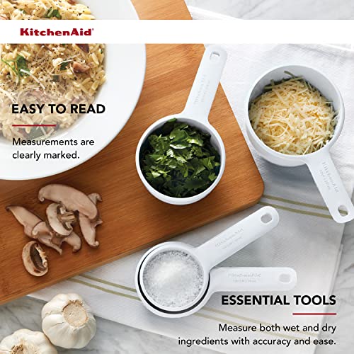 KitchenAid Measuring Cups Set of 4 - Accurate & Easy to Use