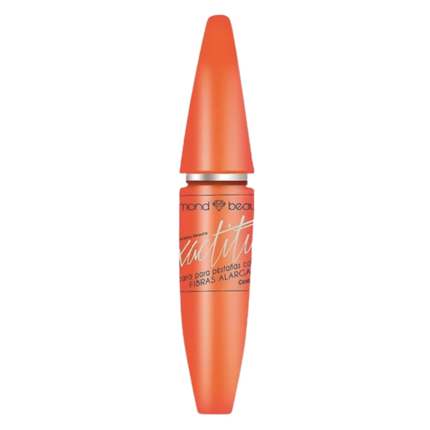 Precision Lengthening Mascara for Women - 2 Pack with Fibers for Defined, Lush Lashes | Orange Tube