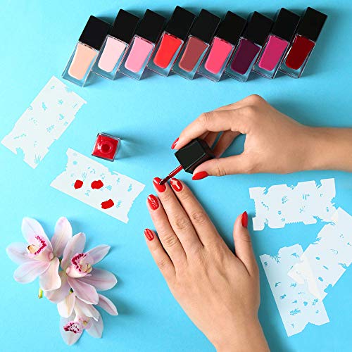 Custom Body Art Nail Stencils Set - 320 Unique Airbrush Designs