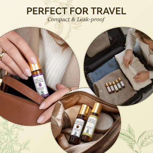 Cocurb Organic Castor & Frankincense Eye Serum with Quartz Roller (5 Pack)