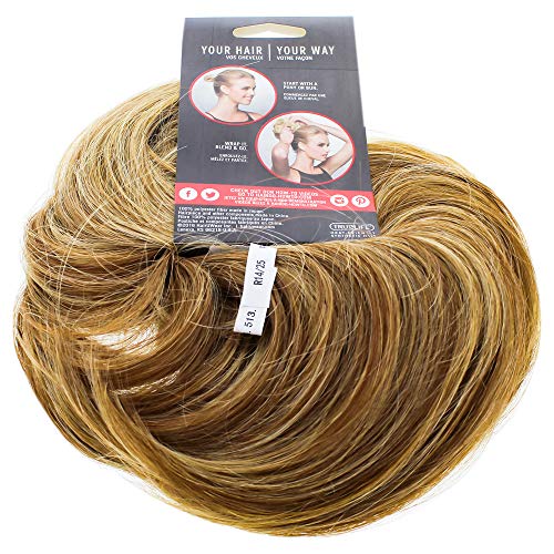 HairDo Style-a-Do and Mini-Do Updo Hair Wrap Duo Pack - Honey Ginger