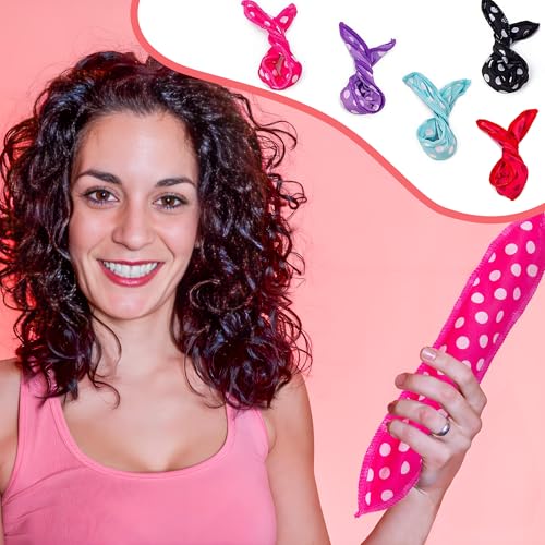 30 Count Foam Hair Curlers - Soft Sleep Rollers with Storage Bag