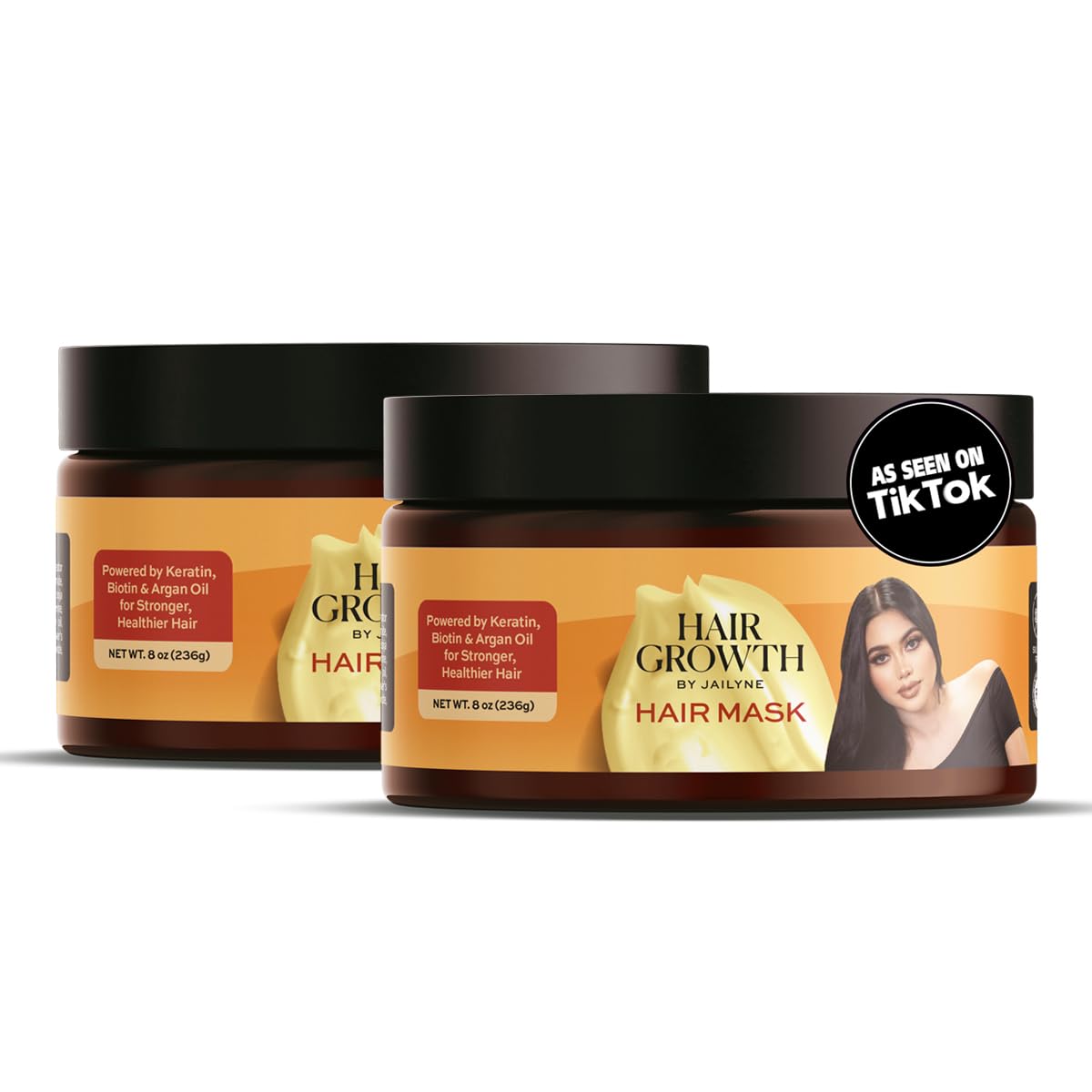 Hair Growth Repair Mask – Protein-Enriched Deep Conditioning Treatment for Damaged Hair | Sulfate-Free, Paraben-Free, Made in USA