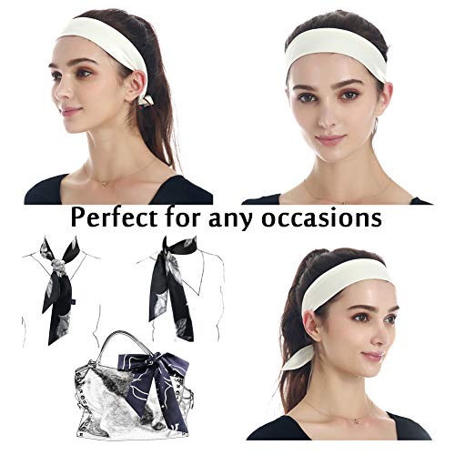 Alnorm Extra Large Silky Satin Bonnet – Double Layer, Double Care, White (One Size)