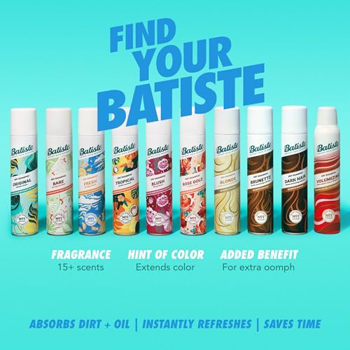 Batiste Fresh Dry Shampoo, 5.71 oz - Waterless Hair Refresh & Volumizer