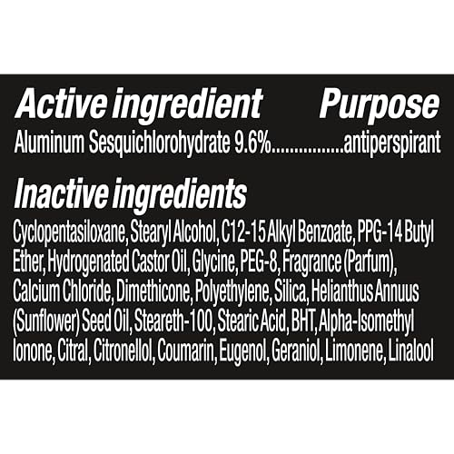 AXE Black Vanilla Antiperspirant Deodorant for Men - 72H Odor Protection