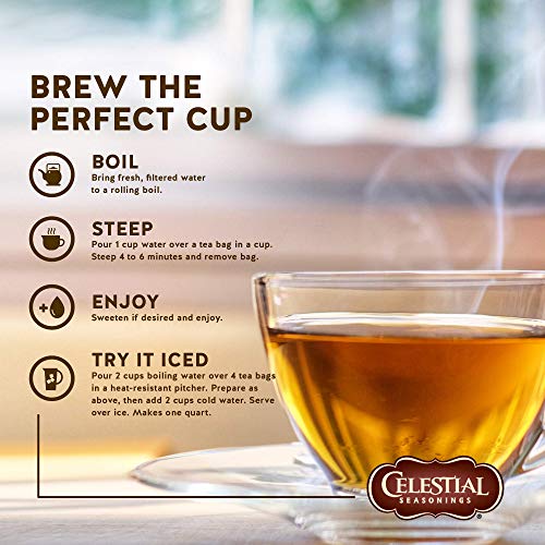 Celestial Seasonings Herbal Tea Sampler - 18 Count (3 Pack)