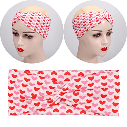 Twinfree 6pcs Romantic Lips Style Knotted Headbands Set - Color 1