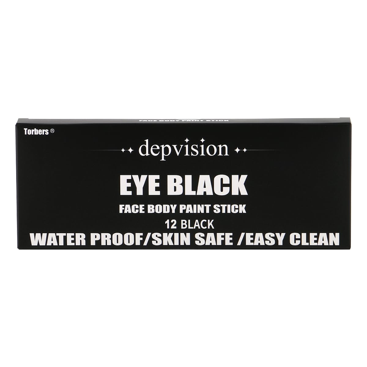 Eye Black Face Paint Stick - Waterproof Sports Makeup for Baseball, Softball & Halloween | Anti-Glare, Easy Application