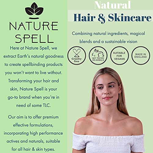 Nature Spell Peppermint Oil for Hair Growth - Pre-Diluted Scalp Oil, 5.07oz