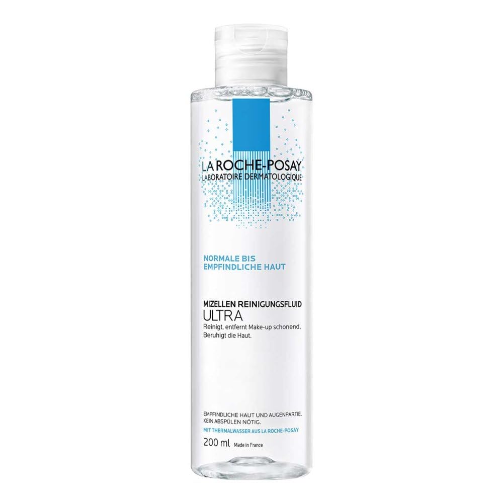 La Roche-Posay Micellar Cleansing Water - Gentle Makeup Remover for Sensitive Skin | Hydrating Face Toner 13.5 oz