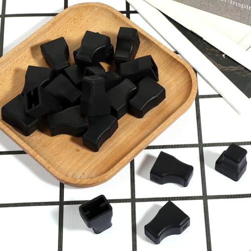 10-Pack Coffee Syrup Pump Tip Covers - Black Silicone Pourer Caps
