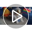 Rocket Birthday Candle - Outer Space Theme for Kids' Parties