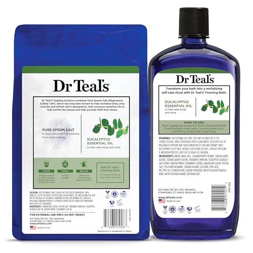 Dr Teal's Eucalyptus & Spearmint Epsom Salt Combo Pack
