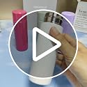 CDJ 4oz Mini Insulated Water Bottle - Portable Stainless Steel Flask