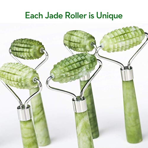 LDREAMAM Jade Roller & Gua Sha Facial Set - Anti-Aging Skin Care Tool Kit