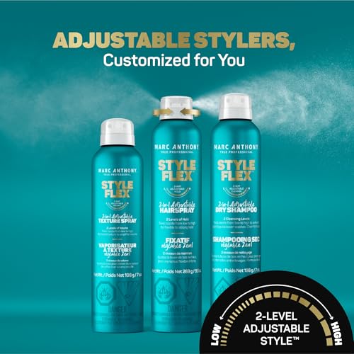 Marc Anthony Flexible to Strong Hold Hairspray - 10 Fl Oz