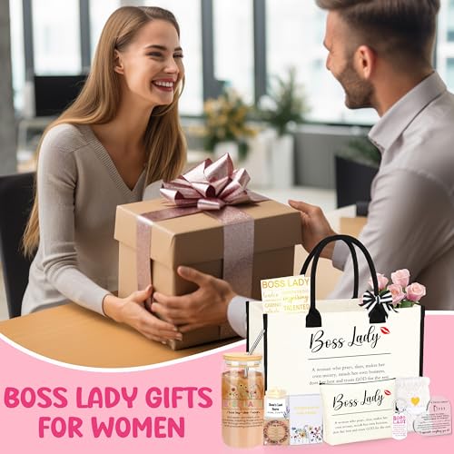 Boss Lady 11-Piece Gift Set - Appreciation Gift for Female Boss