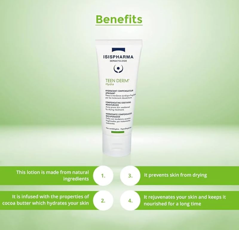 Women Moisturizing & Soothing Cream for Oily & Sensitive Skin - IsisPharma