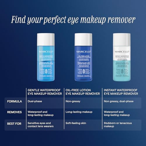 Marcelle Gentle Waterproof Eye Makeup Remover for Sensitive Eyes - 5 Fl. Oz.