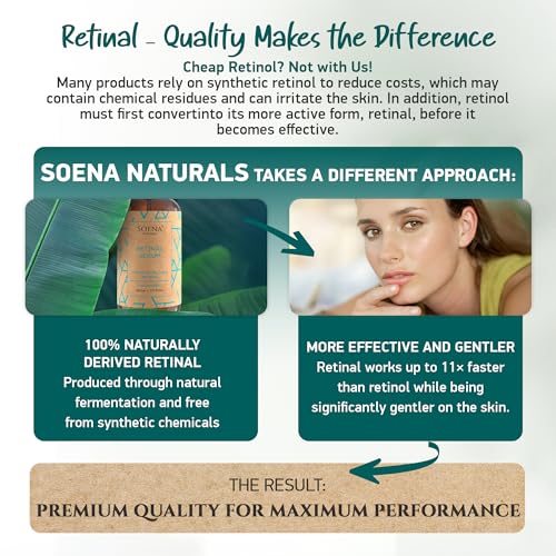 SOENA Retinal Anti-Aging Serum with Hyaluronic Acid & Vitamin C