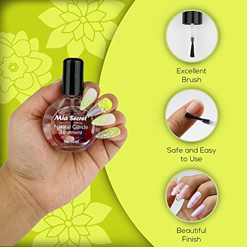 Mia Secret Scented Cuticle Oil - 6 Varieties, 1 oz, Natural Moisturizer