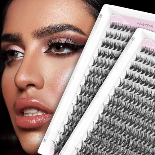 FinyDreamy 30D Individual Lash Clusters 8-16mm Volume False Eyelashes