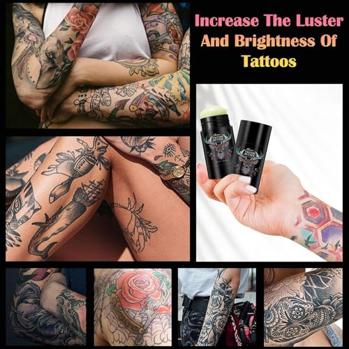 Proamate Organic Tattoo Aftercare Butter Balm 40g Pack of 2 – Nourishing Moisturizer for New & Old Tattoos
