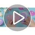 CroBlissful 18 Pcs Colorful Gymnastics Party Favors with Inspirational Mirrors
