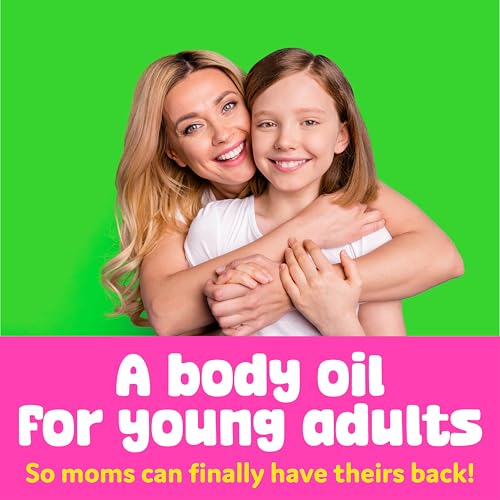 BeYoutiful Coconut Lime Body Oil for Kids & Teens - Hydrating Glow Oil, 8 oz