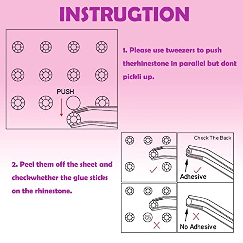 Self-Adhesive Rhinestone Face Gems Stickers for Makeup