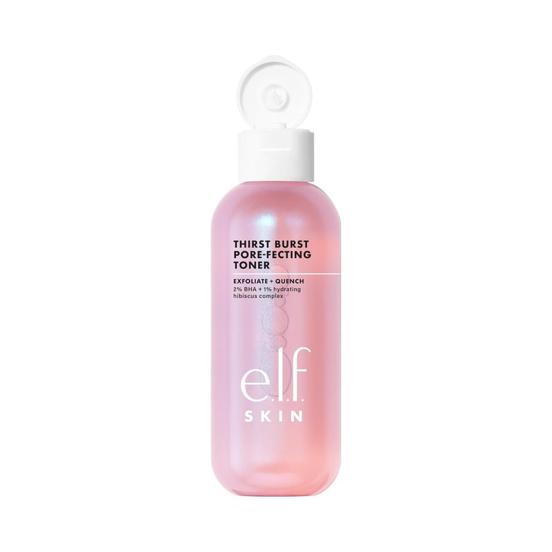 e.l.f. Thirst Burst Pore-Fecting Toner - Hydrating & Exfoliating Facial Toner with Salicylic Acid | Vegan & Cruelty-Free