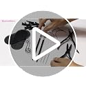 GlamorDove Hair Extension Tool Kit with Stainless Steel Pliers