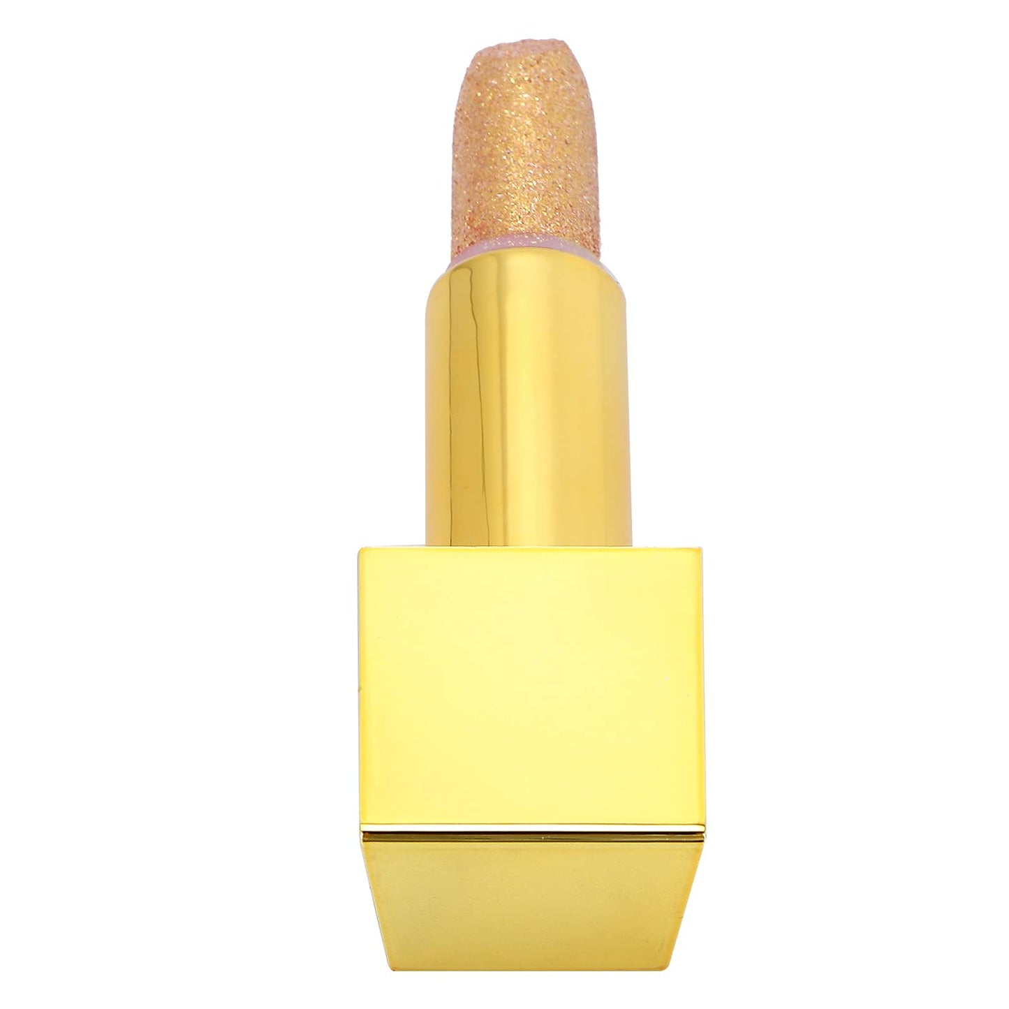 3.5g Gold Bar Lipstick, Long Lasting Moisturizing And Smooth Lip Makeup Cosmetics (Gold Lipstick 1#Foreign Edition)