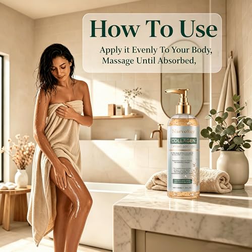 Narvokey Collagen Lifting Body Oil - Firming & Hydrating Skin Treatment