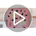 24Pcs Cute Black Cat Refrigerator Magnets Set - Fun Kitchen Decor