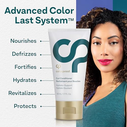 Colorproof Curl Conditioner 1.7 Fl Oz | Hair Care for Curly Hair