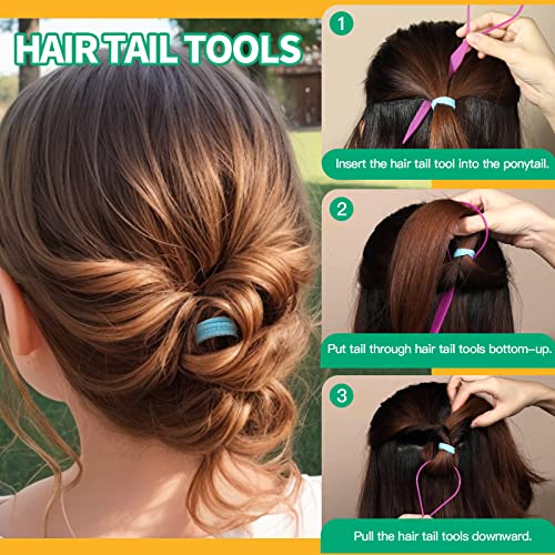 1500 Pcs Elastic Hair Ties & Cotton Ponytail Holders for Kids & Adults