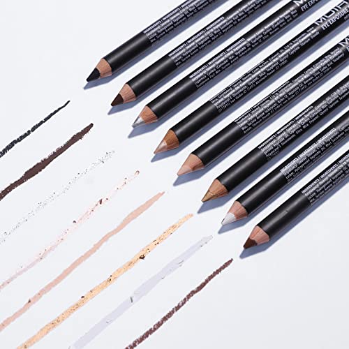 Moira Black Eye Exposure Pencil - Waterproof Eyeliner for Precise Definition