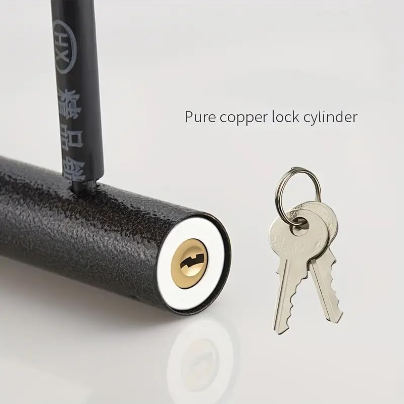 Bicycle U Lock - Anti-Theft Bike Lock Cable Set for Electric Scooters & Mountain Bikes | Durable Security