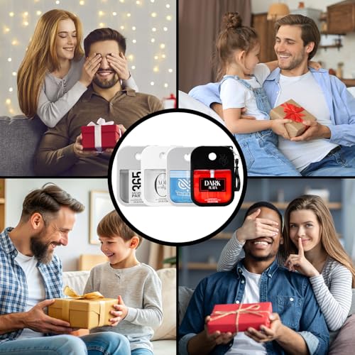 OFUN Men's Cologne Gift Set - 4x35ml Long-Lasting Eau de Parfum