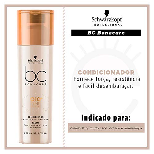 Schwarzkopf BC Bonacure Q10+ Time Restore Hair Conditioner 6.7oz