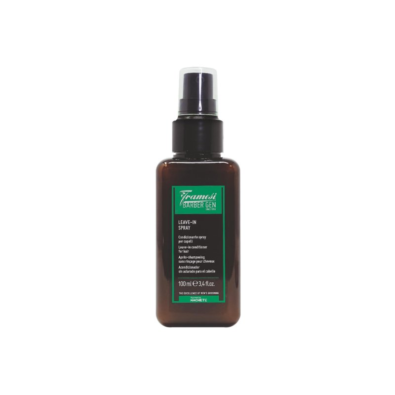 FRAMESI BARBER GEN Leave In Conditioner, 3.4 fl oz, Beard and Hair Conditioning Spray