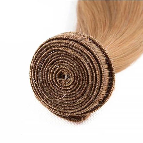 JUIOKAOO Body Wave Hair Bundle 16 Inch Color #27 Honey Blonde Remy Hair Extensions