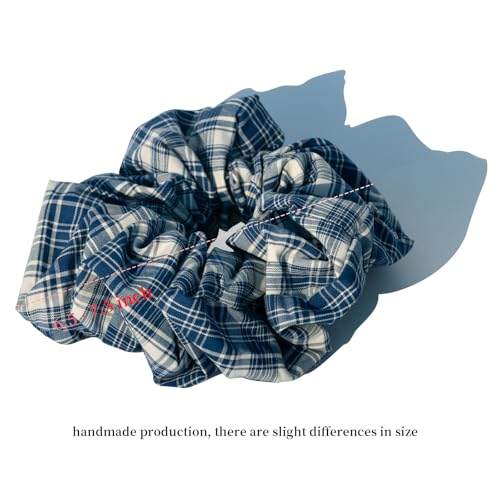 BHEXOV Jumbo Oversized Satin Scrunchies for Thick Hair - 1pc